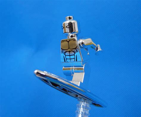 Lego Chrome Silver Surfer Machine Printed | #1735610196