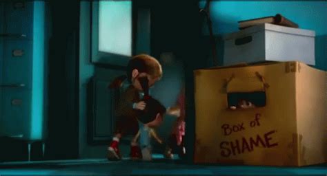 Box Of Shame GIF - Despicable Me Box Of Shame - Discover & Share GIFs