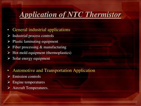 PPT - Thermistors PowerPoint Presentation, free download - ID:6111023