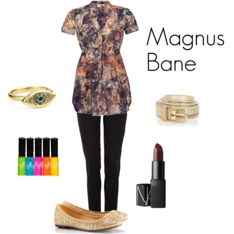 Magnus Bane Inspired fashion from The Mortal Instrument series by Cassandra Clare | Nerd outfits ...