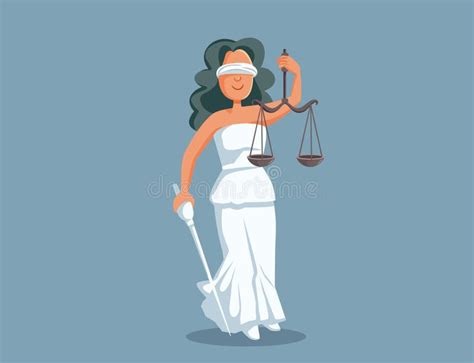 Lady Justice Cartoon Stock Illustrations – 696 Lady Justice Cartoon ...