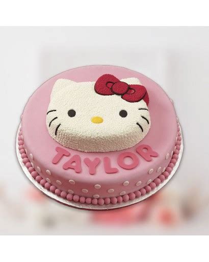 Hello Kitty Face Cake | Gift Abu Dhabi Online