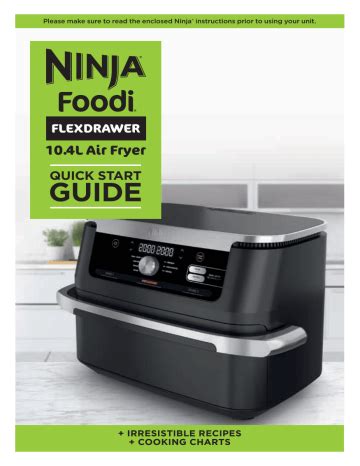 Ninja Foodi AF500UK Flexdrawer Air Fryer User Guide | Manualzz