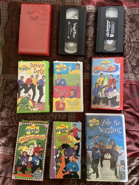 The Wiggles VHS tapes. I mostly grew up on Disney, Pixar, and the Wiggles in the early 2000s ...