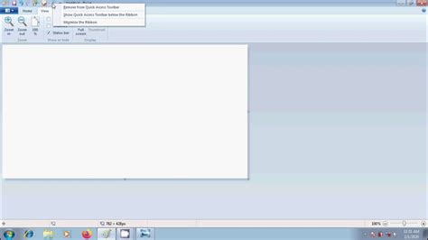 MS Paint: How to customize quick access toolbar in paint - YouTube