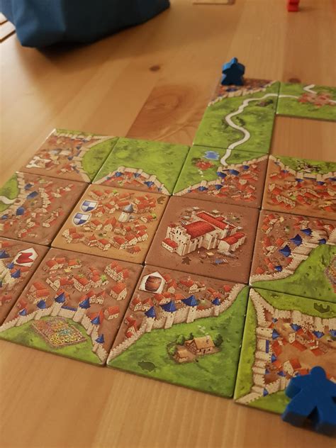 How infuriating is this tile colour difference?! : r/Carcassonne