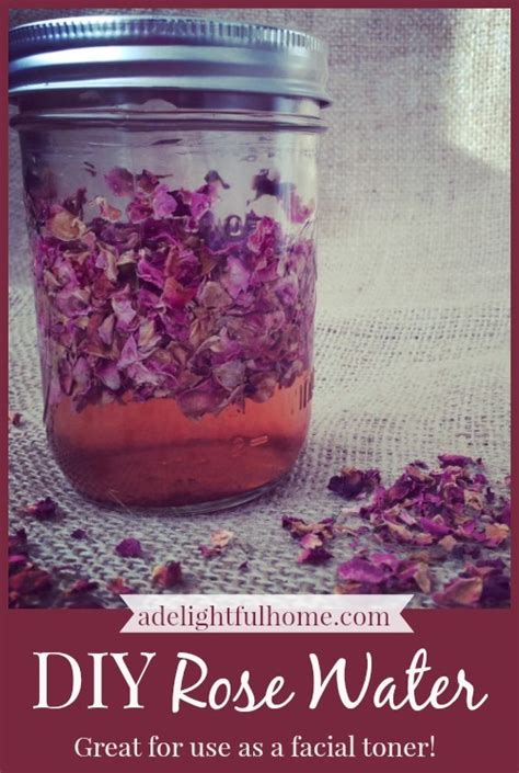 How to Make Rose Water - A Delightful Home