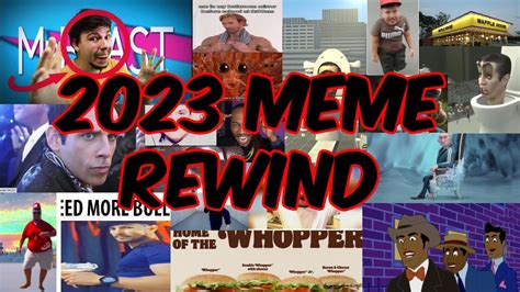 2023 MEME REWIND (WARNING: EXTREMELY LOUD) - YouTube