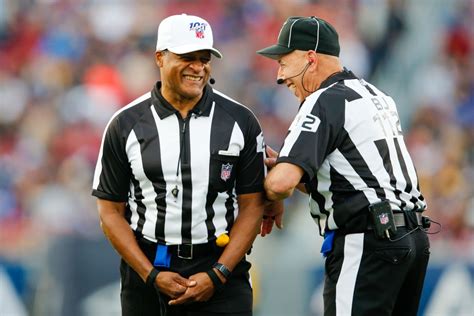 Nfl Umpire - Umpires will have some new equipment this season. - Miadam ...