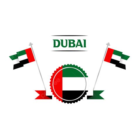 Imagens Bandeira Do Dubai PNG e Vetor, com Fundo Transparente Para Download Grátis | Pngtree