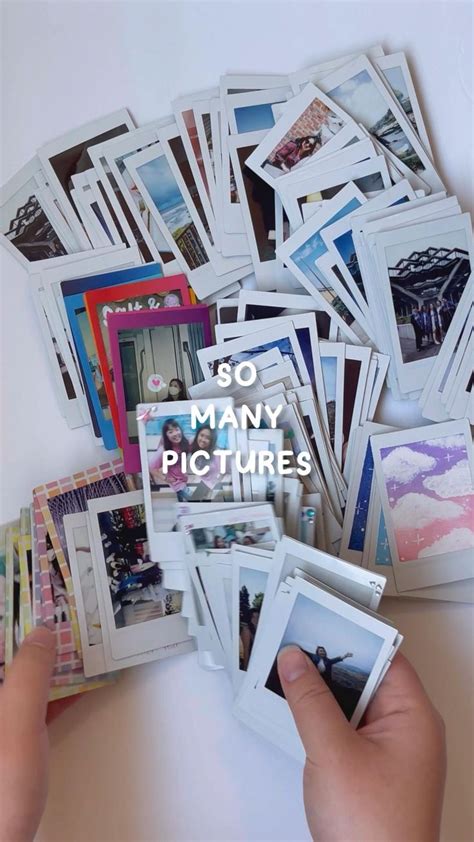 Polaroid Photo Storage | instax photo ideas #instaxphoto | Instax ...