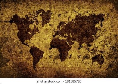 World Map Latitude Longitude Lines Grunge Stock Illustration 181385720 | Shutterstock