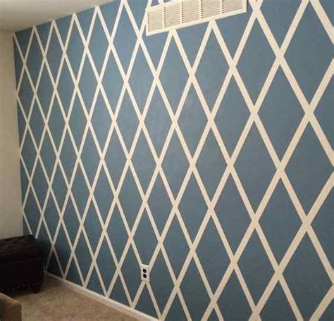 Wall Paint Design Ideas with Tape for Stunning Interiors