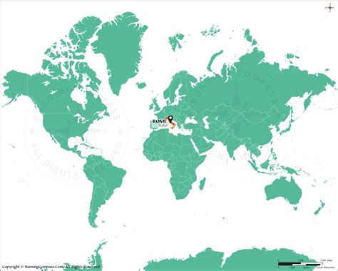 Where is Rome Located ? - Rome on World Map