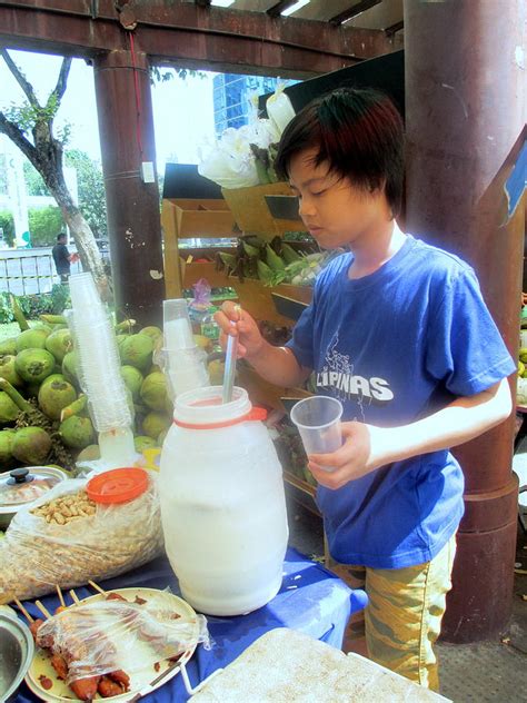 Buko Juice Vendor Photograph by Kay Novy | Pixels