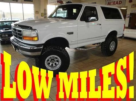 Find used 1996=BRONCO=FULL-SIZE=4x4=LIFTED CUSTOM=ONLY 56K MILES! in De ...