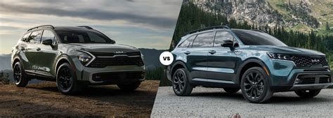 2023 Kia Sportage vs. Sorento | SUV Differences | MPG, Interior