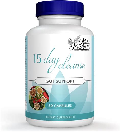 Milamiamor 15 Day Cleanse - Gut and Colon Support | Advanced Gut Cleanse Detox with Senna ...