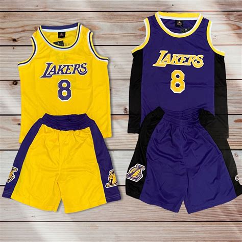 KIDS Kobe Basketball Bryant Jersey Set 8 24 23 James | Etsy