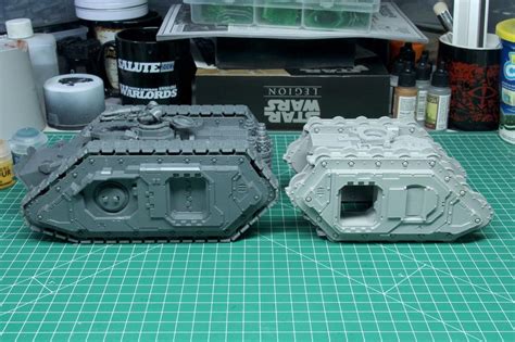 Land Raider Spartan Assault Tank build report : r/Warhammer30k