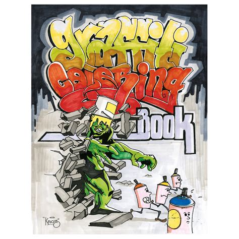 Books Graffiti Coloring Book | Pen Store