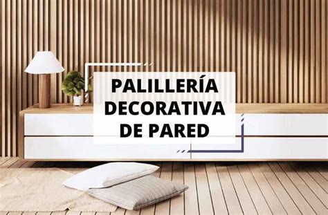 Palillería de Listones de Madera Decorativos para Pared - Tabiques Móviles