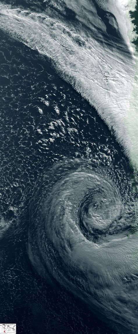 Cloud Structures - 'Extratropical Cyclone' Structure - Examples (1-12)