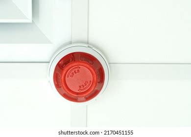 Fire Smoke Detector Dust Cap Fitted Stock Photo 2170451155 | Shutterstock