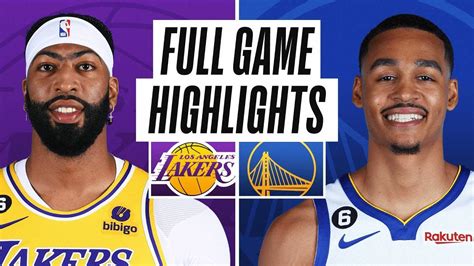 LAKERS at WARRIORS | NBA PRESEASON FULL GAME HIGHLIGHTS | October 9, 2022