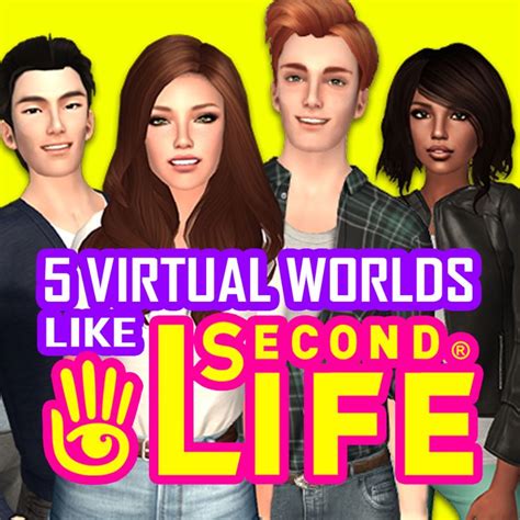 5 Online Virtual Worlds Like Second Life Worth Playing! | Virtual world games, Virtual world, Life