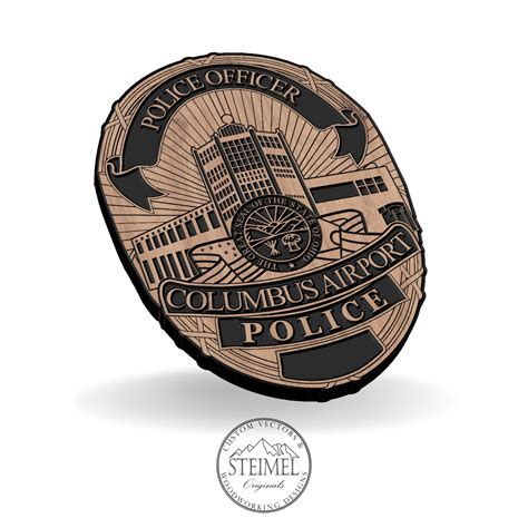 Columbus Police Badge - Patriot Nation Design