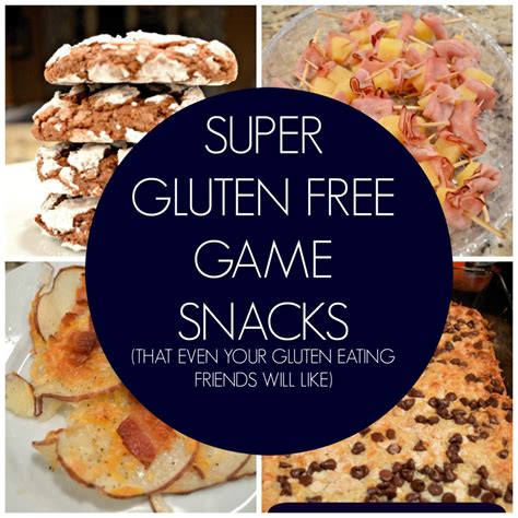 Super Gluten Free Game Snacks