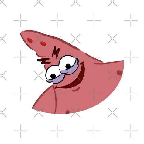 "Evil Patrick Meme" by Barnyardy | Redbubble