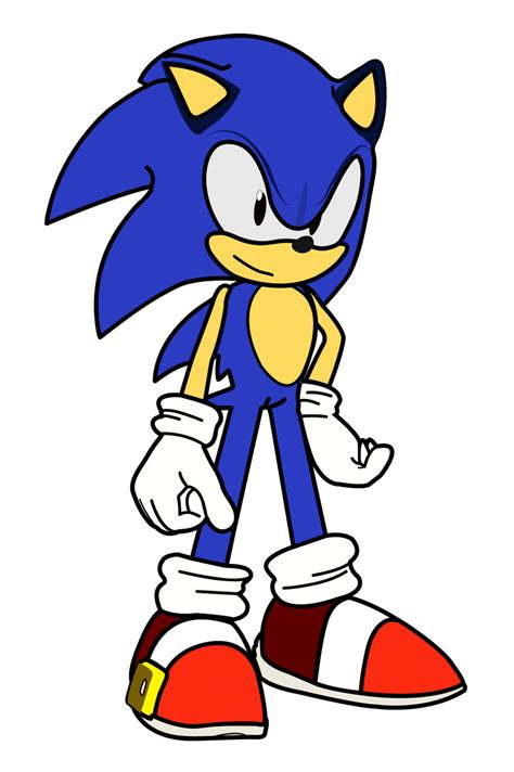 Sonic The Hedgehog Drawing | Free download on ClipArtMag