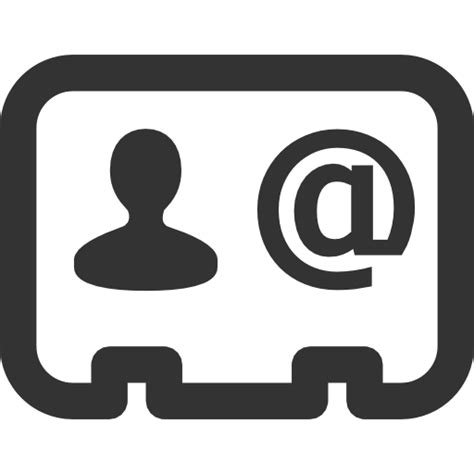 Contact Icon Png - ClipArt Best