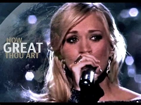 How Great Thou Art | Carrie Underwood - YouTube