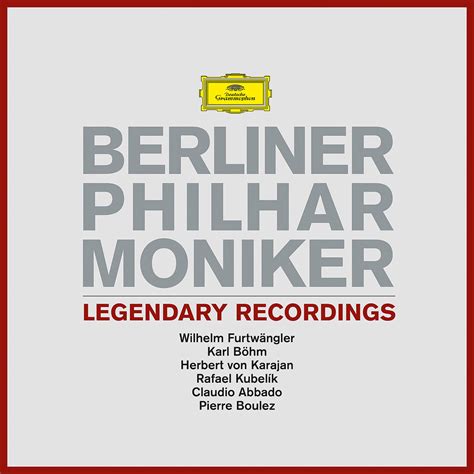 Product Family | LEGENDARY RECORDINGS Berliner Philharmoniker