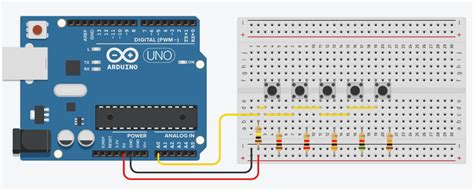 Multiple Push Buttons on One Arduino Input - The DIY Life