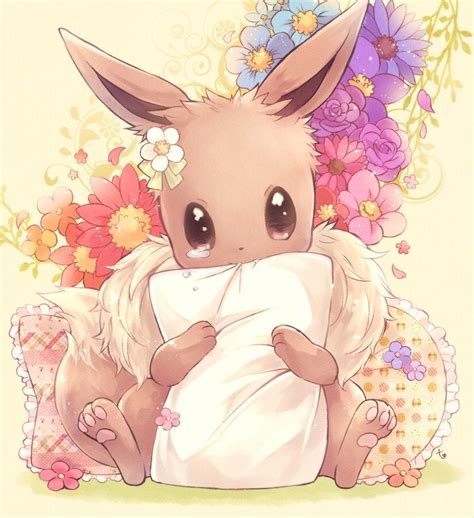 Just a ridiculously cute Eevee. : r/pokemon