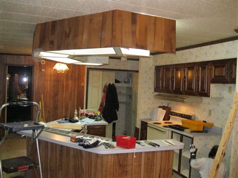 1971 Single Wide Kitchen Remodel Mobile Home Living