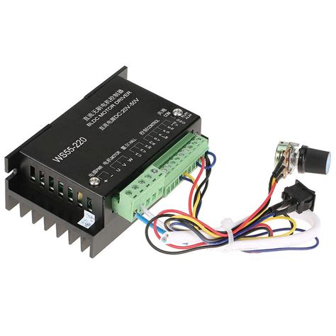 Buy Motor Driver Controller - BiuZi 1Pc WS55-220 DC 48V 500W CNC Brushless DC Motor Driver ...