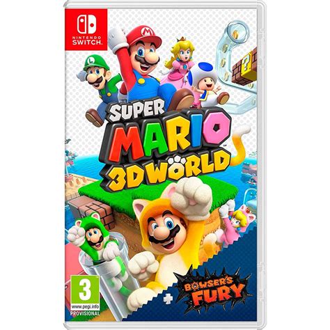 Nintendo Super Mario 3D World+Bowser´s Fury Switch Game Multicolor| Techinn