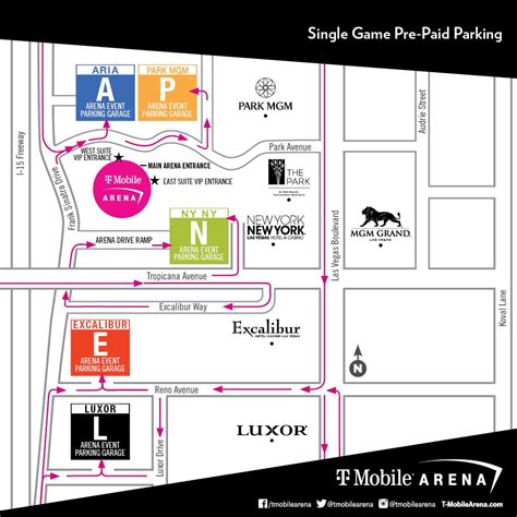 Parking | T-Mobile Arena