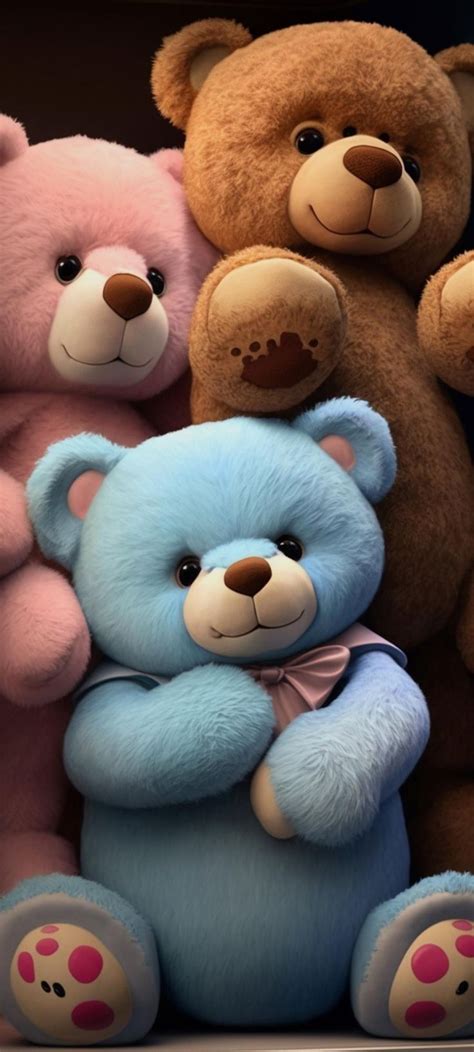 Teddy Bear Wallpaper 🧸 | Teddy bear wallpaper, Unique iphone wallpaper ...