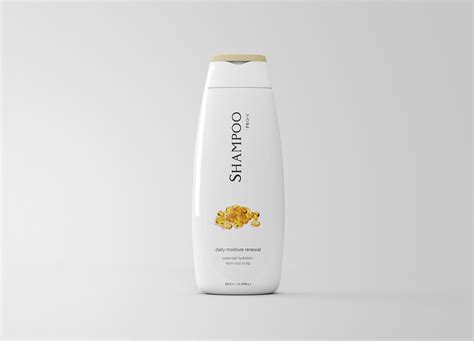 PSD Shampoo Mockup