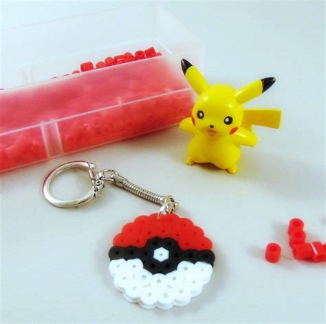 How To Make Perler Bead Keychains – Krysanthe | Perler bead pokemon ...