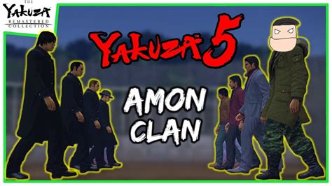 AMON CLAN! KIRYU VS JO AMON (FINAL SUBSTORY) | Yakuza 5 Remastered (PS4 ...