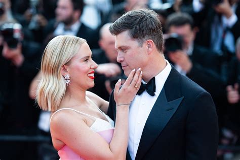 Scarlett Johansson and Colin Jost Wow at Cannes: Photos | Us Weekly