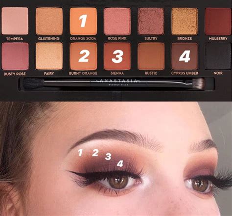 Anastasia Beverly Hills soft glam palette look brown smokey eye Soft ...