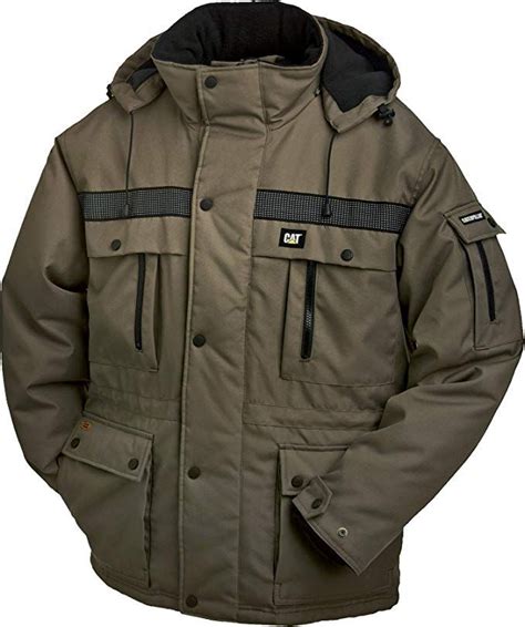 Caterpillar Men's Heavy Insulated Parka (Regular and Big & Tall Sizes) at Amazon Men’s Clothing ...